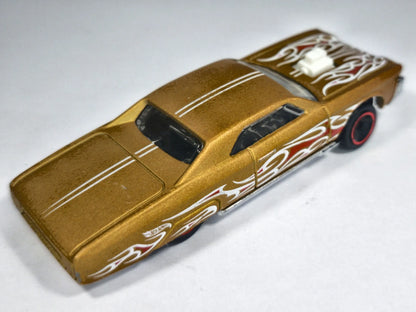 LAYIN' LOWRIDER, Hot Wheels 2021, Die cast HCT39, Złoty, 1:64, Resoraki – zdjęcie 3