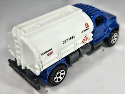 UTILITY TRUCK JET FUEL, Matchbox 2006, Die cast, Niebieski, 1:64, Resoraki – zdjęcie 3