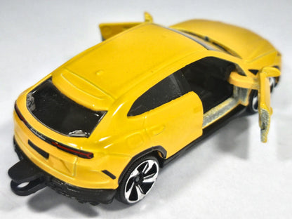 LAMBORGHINI URUS, Majorette, Die cast REF:219H, Żółty, 1:64, Resoraki – zdjęcie 3