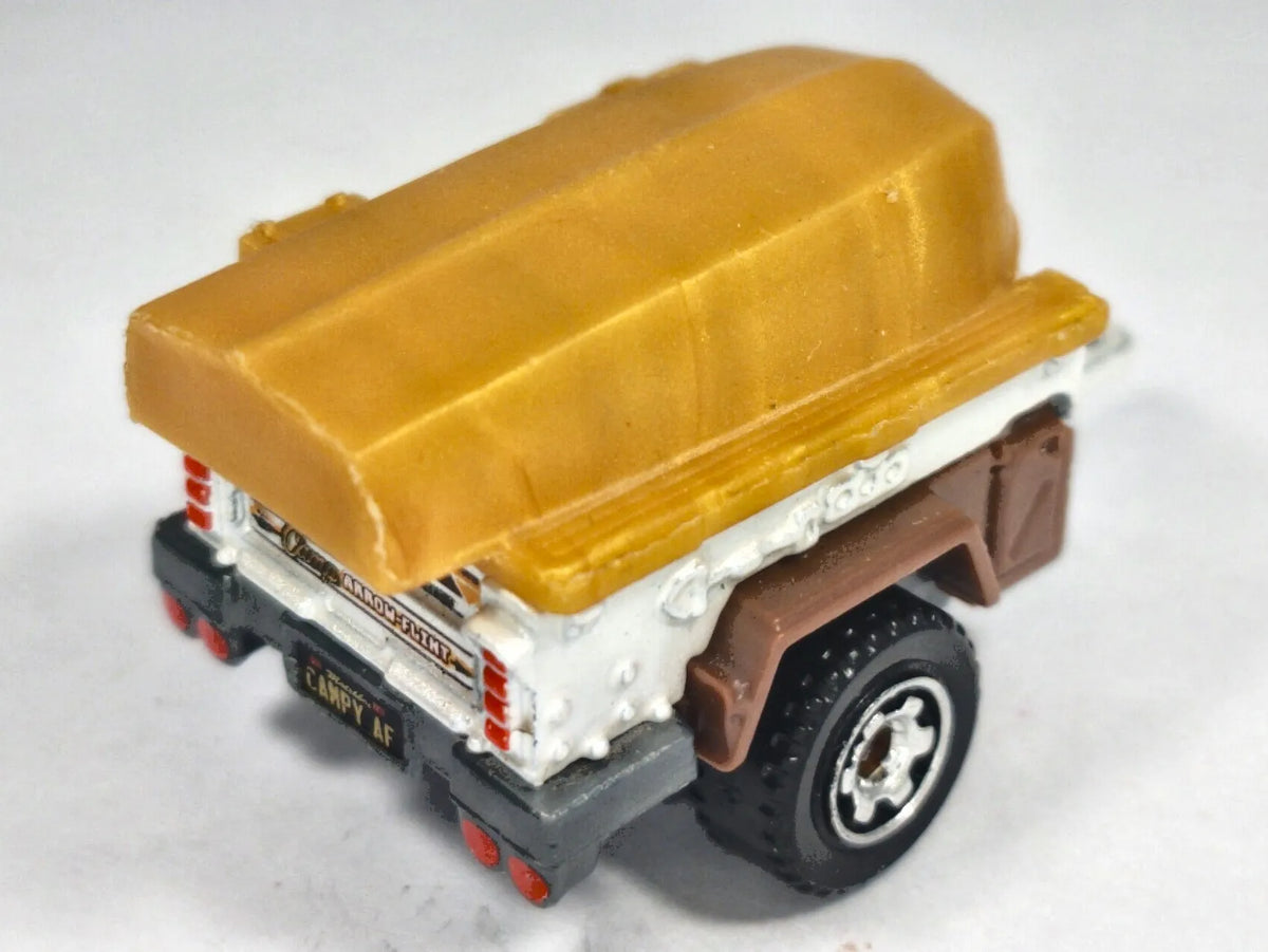 TRAILER TRAWLER, PRZYCZEPA, Matchbox, MB1076, Biały i złoty, 1:64, Resoraki – zdjęcie 3
