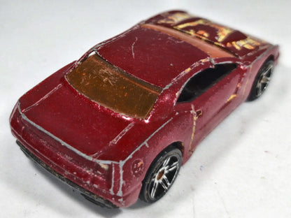 Rapid Transit Hot Wheels 2003 First Editions 1:64 Luzak Bordowy – zdjęcie 3
