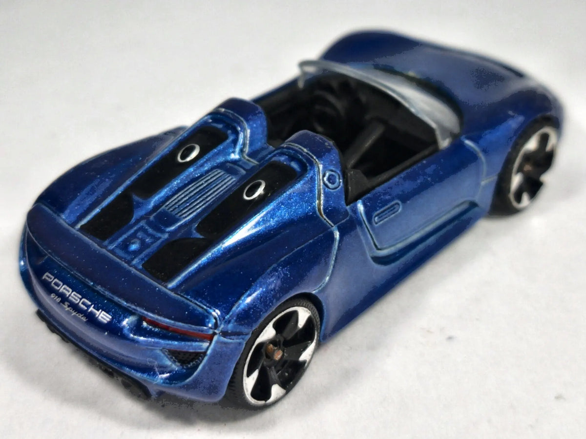 PORSCHE 918 SPYDER, Majorette, Die cast REF:209F, Niebieski, 1:61, Resoraki – zdjęcie 3