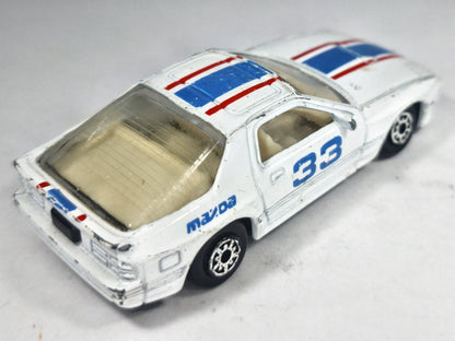 MAZDA RX-7, Maisto, Die cast, Biały, 1:55, Resoraki – zdjęcie 3