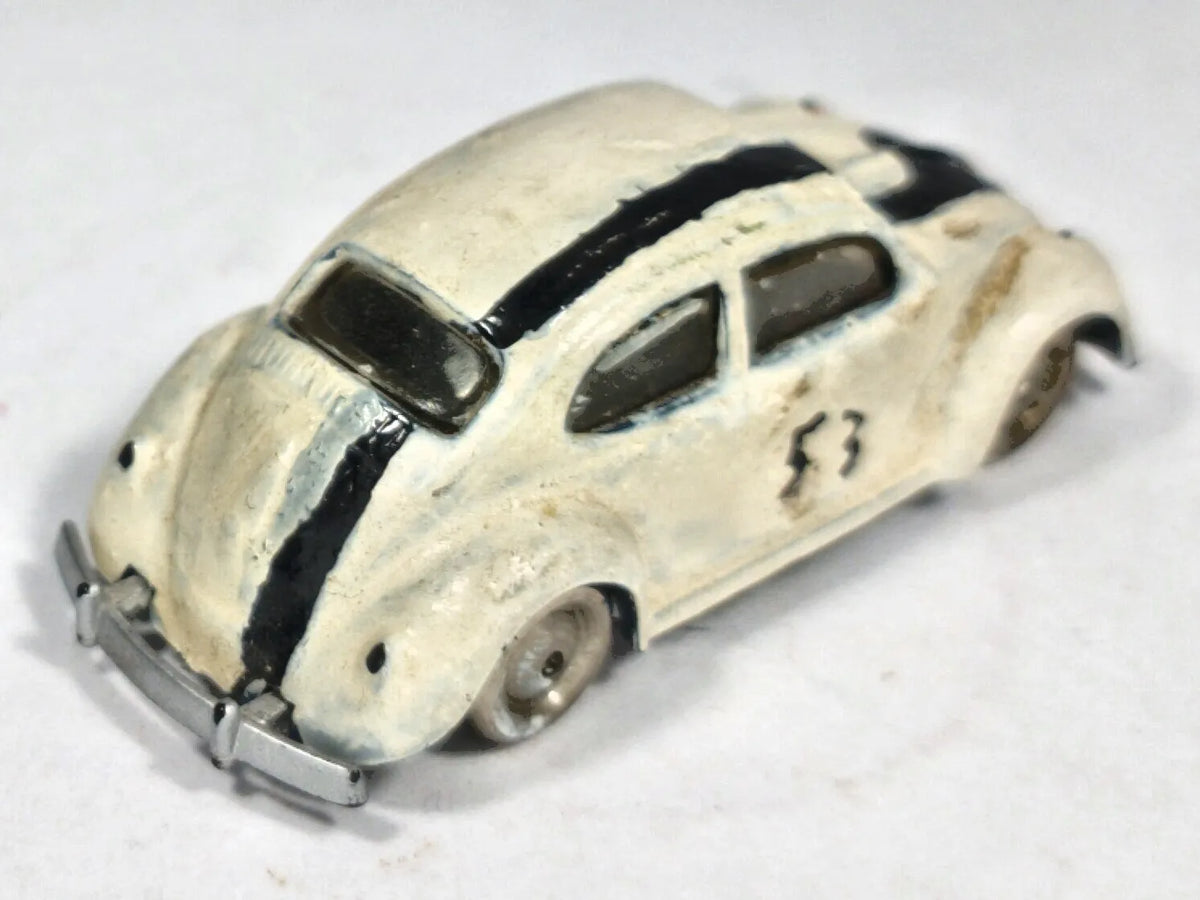 VW-1200 Beetle mk1 LEGO '60 Biały 1:72 Made in England – zdjęcie 3