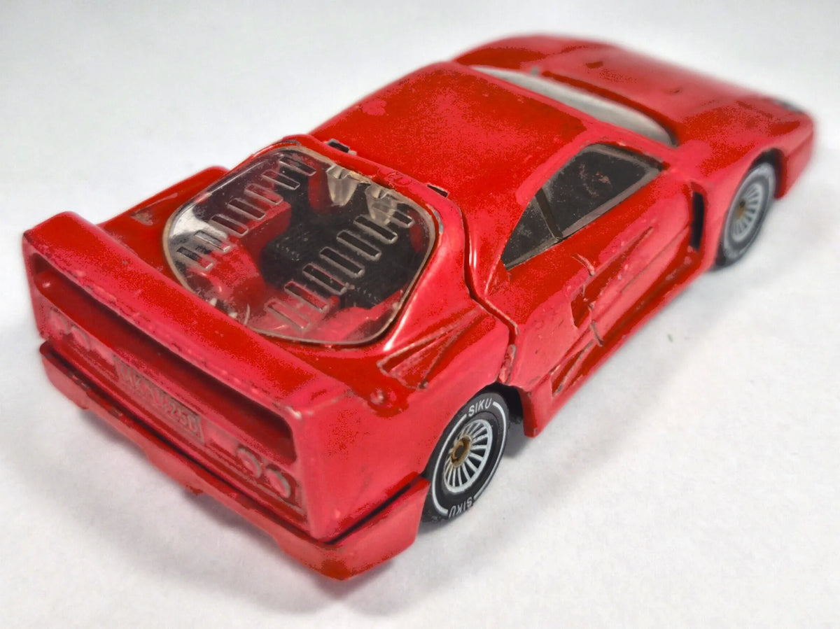 FERRARI F40, Siku, Made in West Germany, 1075, Czerwony, 1:52, Resoraki – zdjęcie 3