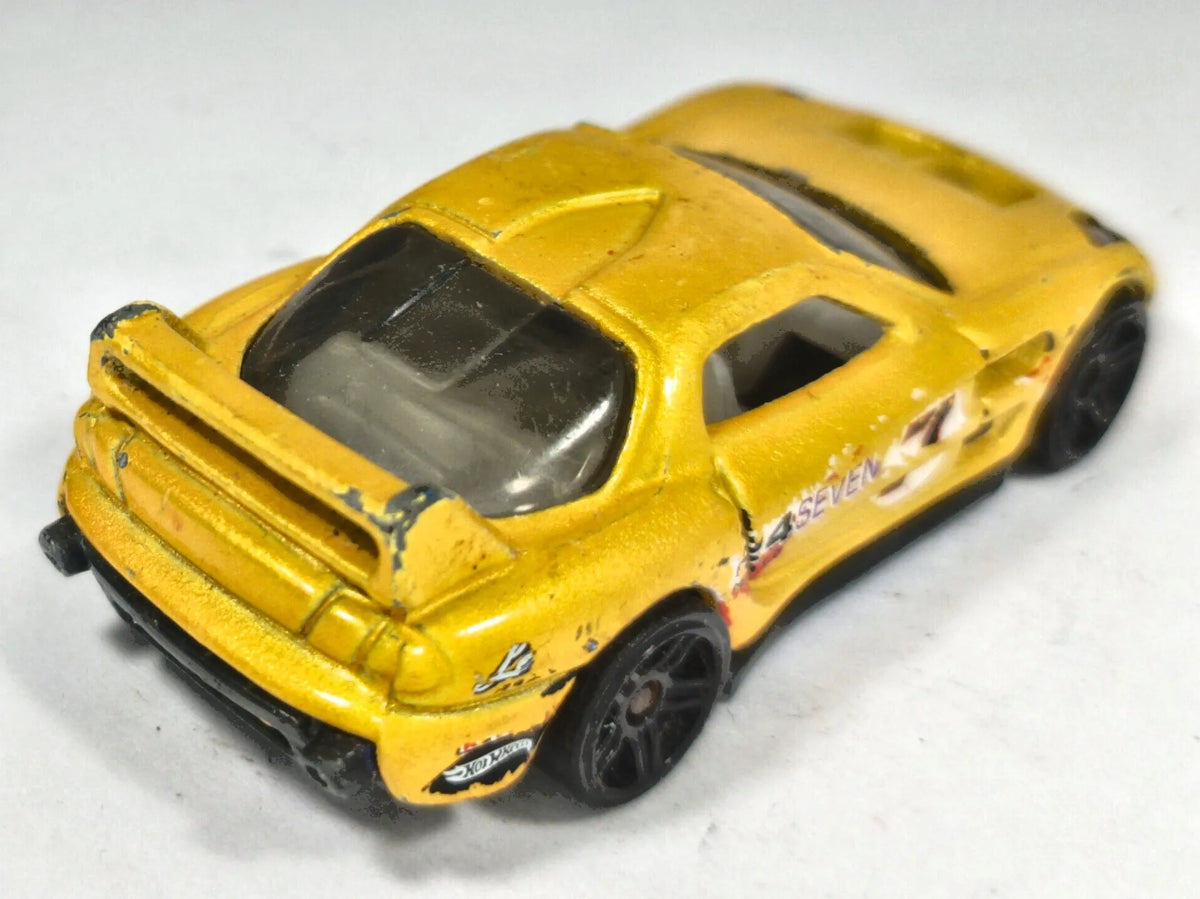 24/Seven Hot Wheels 2007 New Models 1:64 Luzak Żółty – zdjęcie 3