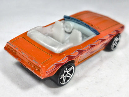 '69 Camaro Hot Wheels 2006 Heat Fleet 1:64 Luzak Pomarańczowy Muscle Car – zdjęcie 3
