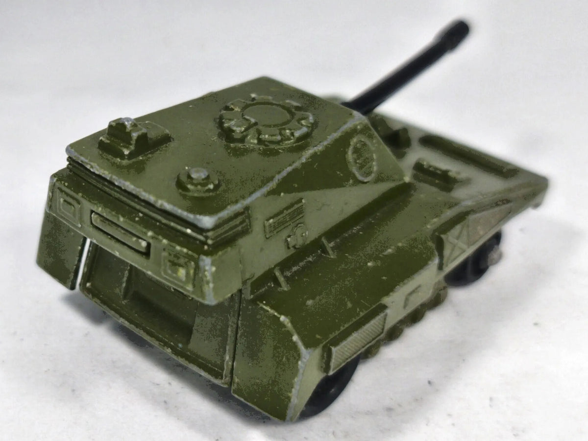 Self-Propelled Gun Tank Matchbox 1976 Rolamatics 1:174 Wojsko – zdjęcie 3