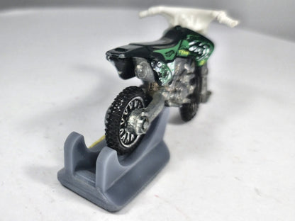 Hw450F Hot Wheels 1:64 Motocykl Czarny Off-Road Motocykl Crossowy – zdjęcie 3
