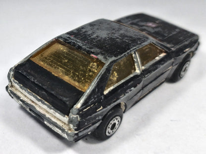 Audi Quattro Matchbox 1987 Superfast 1:58 Luzak Czarny – zdjęcie 3