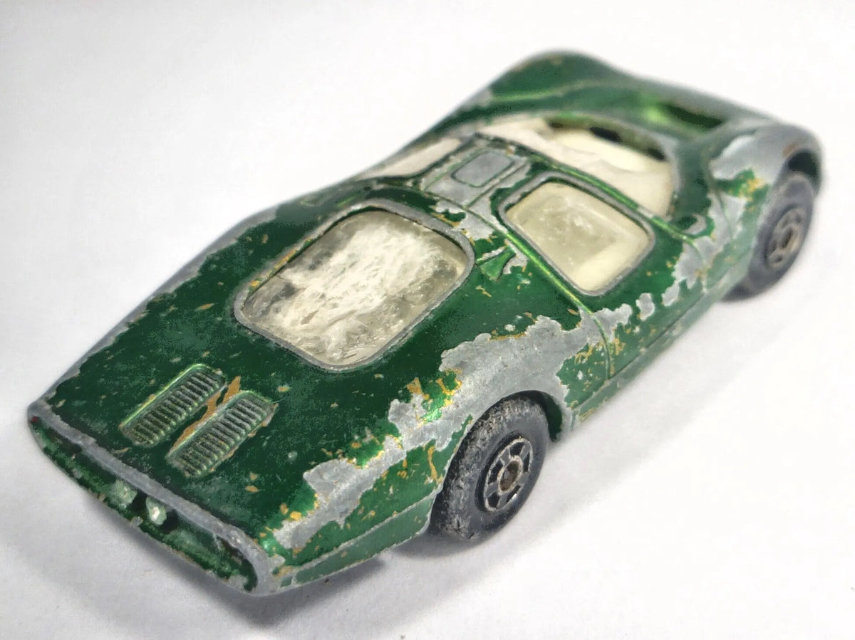 FORD GROUP 6, Matchbox 1969, Made in England, Die cast 45, Zielony, 1:64 – zdjęcie 3