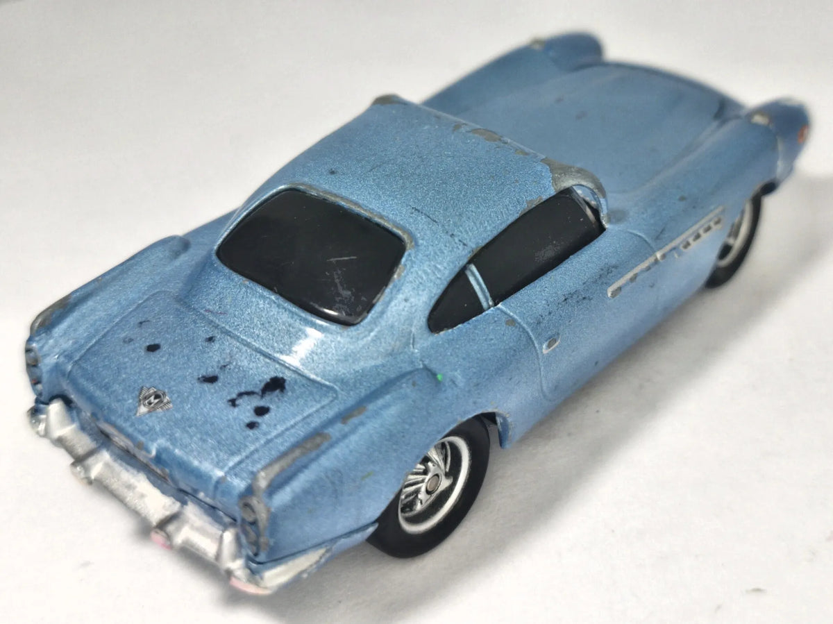 AGENT FINN MCMISSILE "AUTA", Disney/Pixar, Die cast V2799, Błękitny, 1:48 – zdjęcie 3