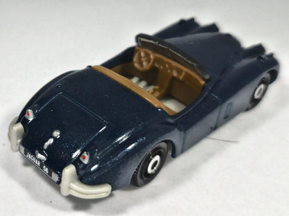 1956 Jaguar Xk140 Matchbox 2019 Mainline 1:60 Luzak Granatowy – zdjęcie 3