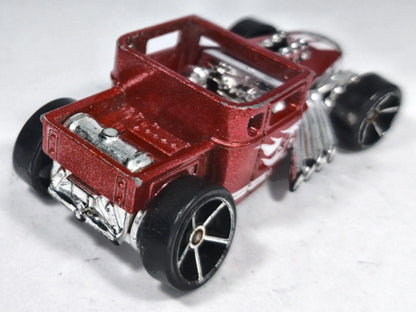 Bone Shaker Hot Wheels 1974 Treasure Hunt 1:64 Hot Rod Luzak Czerwony TH – zdjęcie 3