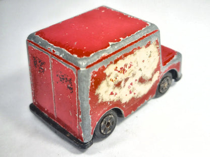 DELIVERY VAN, Ertl, Made in Usa, Die cast 2523P, Czerwony, 1:64, Resoraki – zdjęcie 3