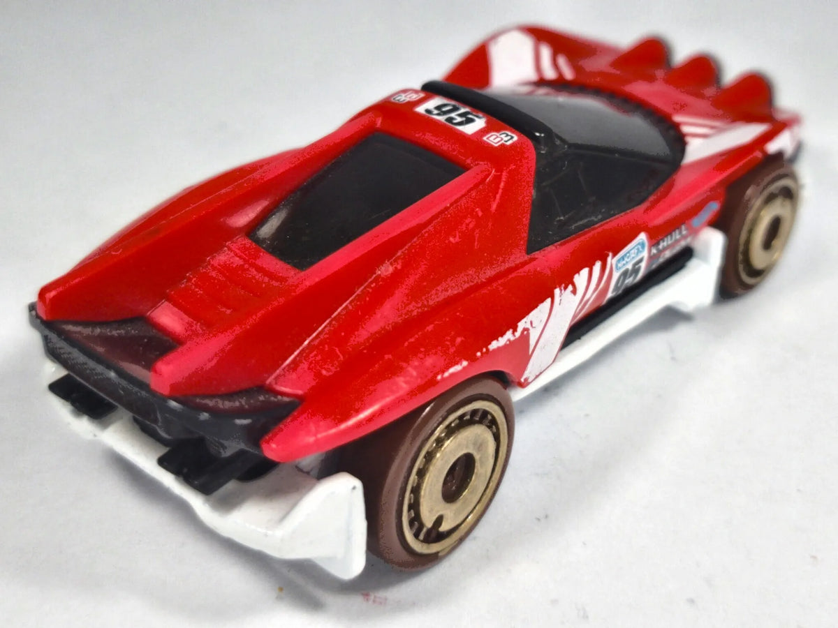 RALLY SPECIALE, Hot Wheels 2022, Die cast HKG29, Czerwony, 1:64, Resoraki – zdjęcie 3