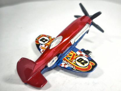 MAD PROPZ, SAMOLOT, Hot Wheels 2004, Die cast C2719, Resoraki, 1:64 – zdjęcie 3