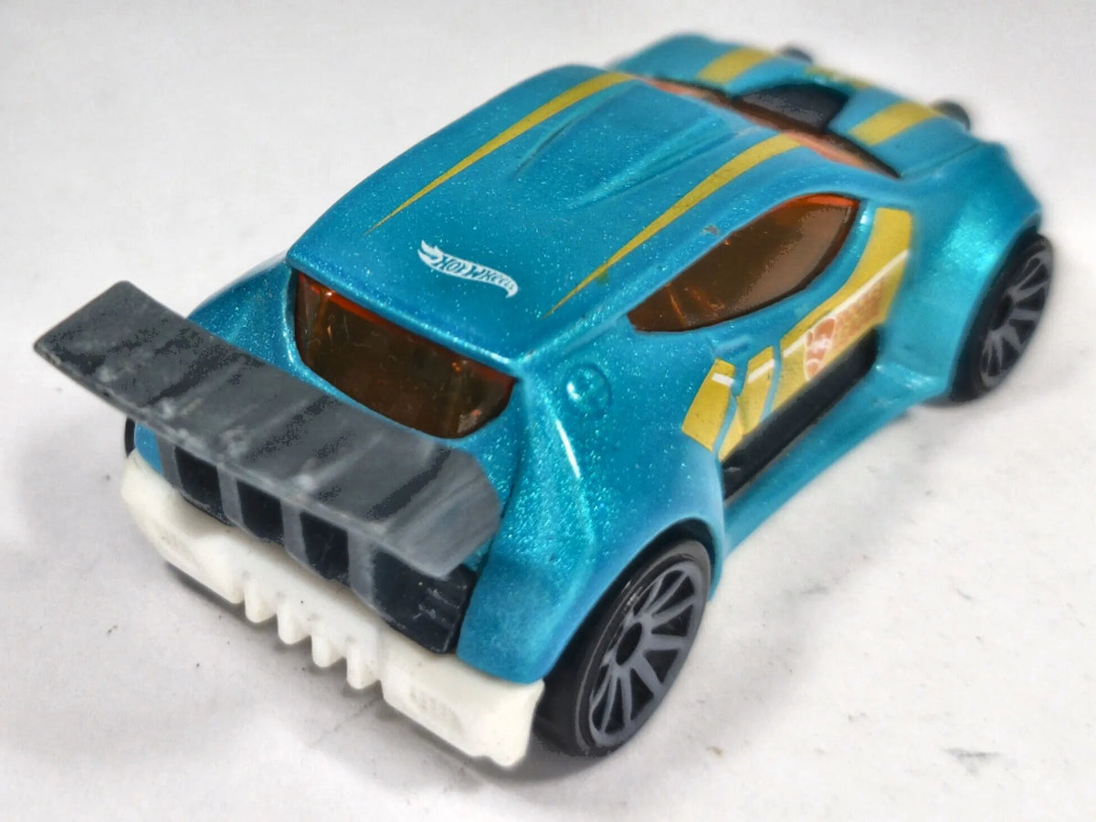 Fast 4WD Hot Wheels 2013 1:64 Rocket League Luzak Turkusowy – zdjęcie 3