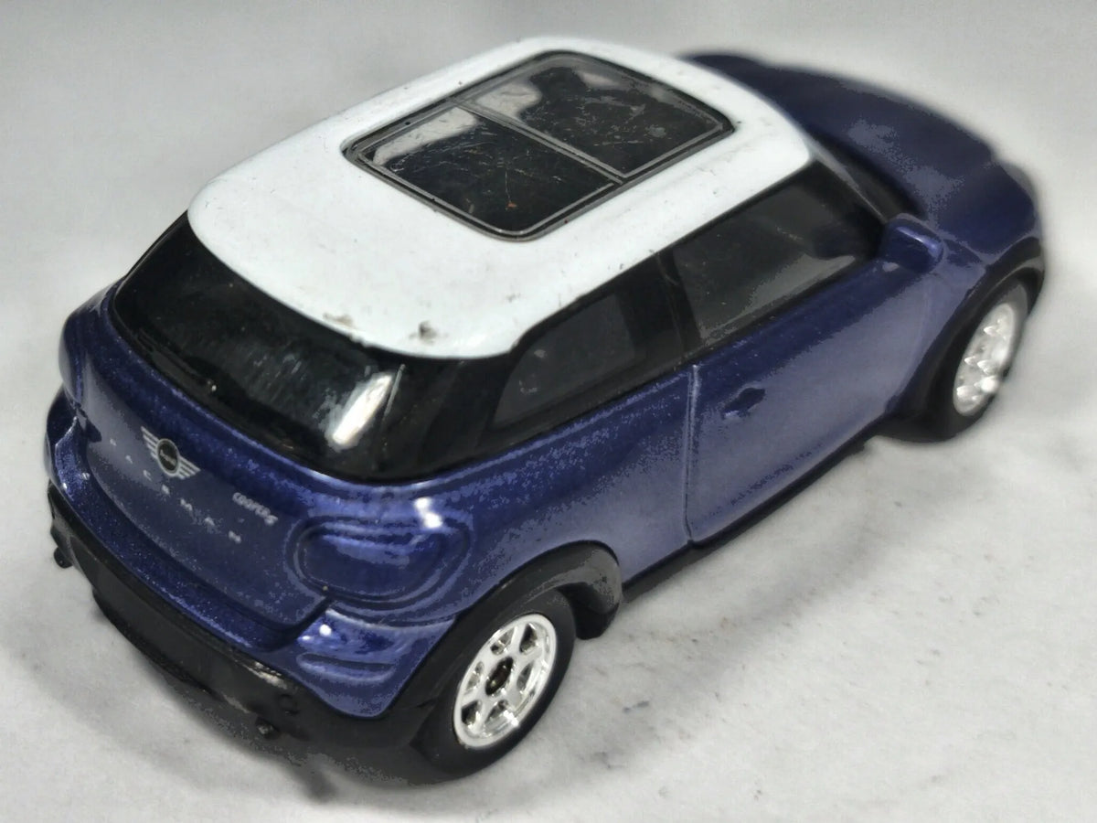 Mini Cooper S Paceman Welly 1:51 Luzak Niebieski – zdjęcie 3
