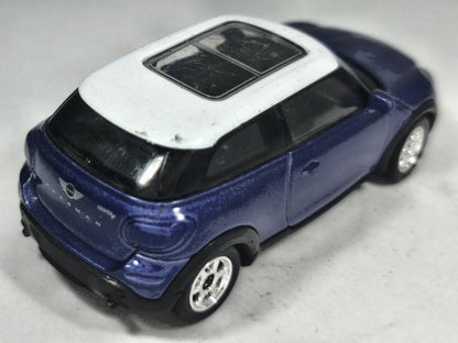 Mini Cooper S Paceman Welly 1:51 Luzak Niebieski – zdjęcie 3