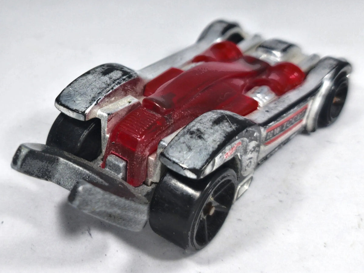 Tooligan Hot Wheels 2009 HW Tools 1:64 Luzak Srebrny – zdjęcie 3