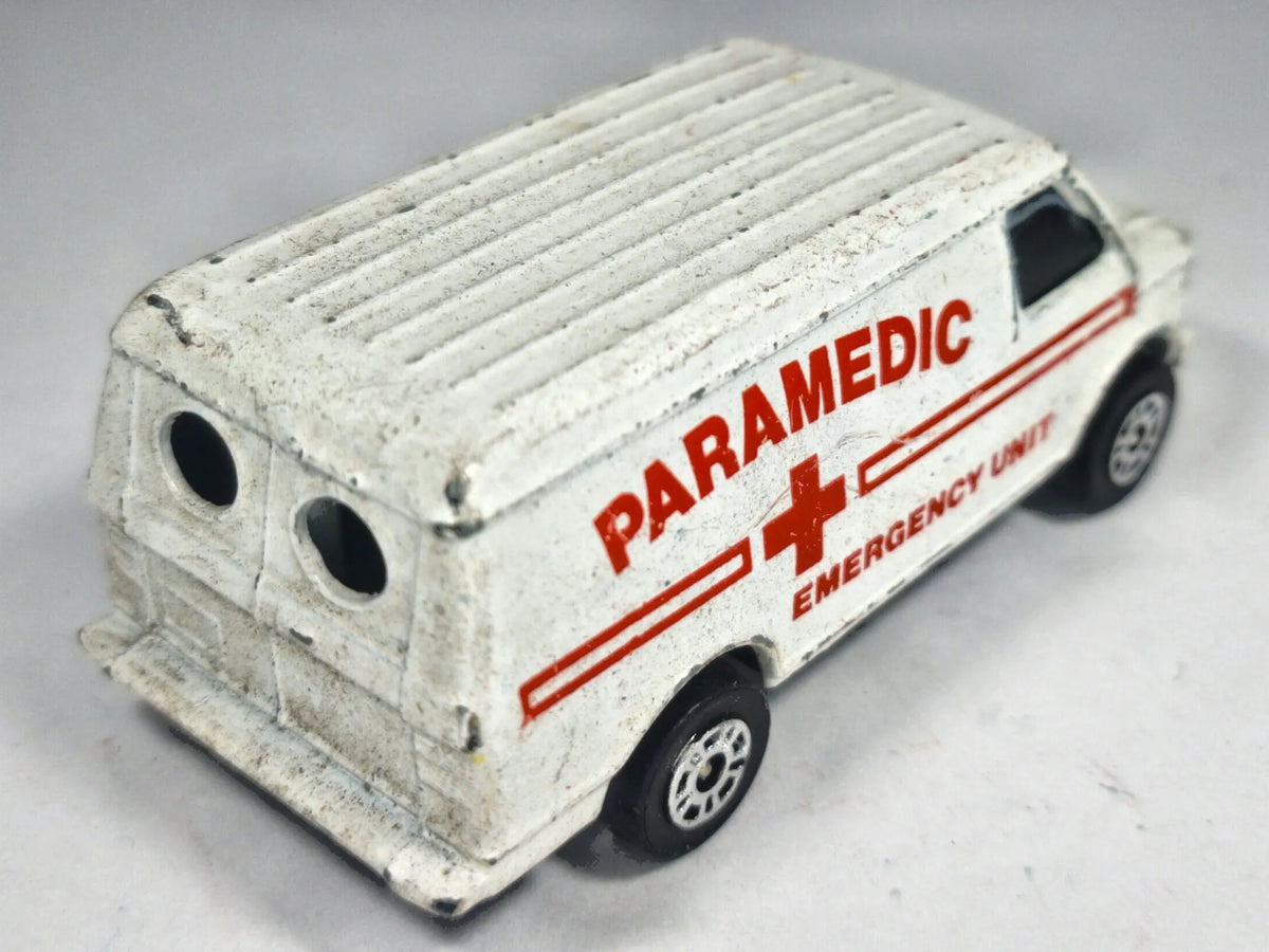 U.S. VAN, PARAMEDIC, AMBULANS, Corgi, Made in Great Britain, Biały, 1:64 – zdjęcie 3