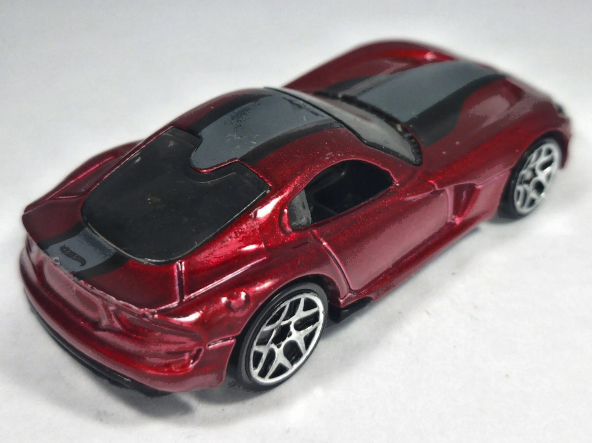 2013 VIPER, Hot Wheels 2012, Die cast J08, Bordowy, 1:64, Resoraki – zdjęcie 3