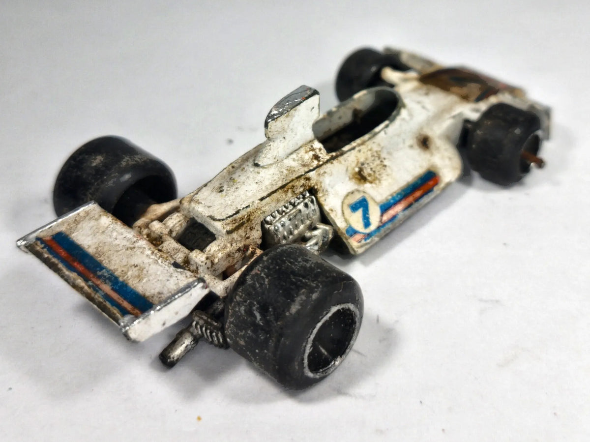 BRABHAM BT44 Polistil Biały 1:50 Made in Italy – zdjęcie 3