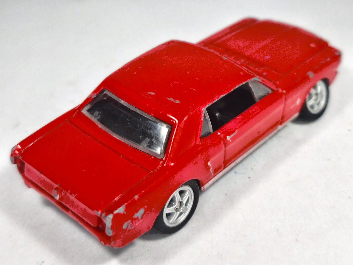1964-1/2 FORD MUSTANG, Welly, Die cast NO 52262, Czerwony, 1:60, Resoraki – zdjęcie 3