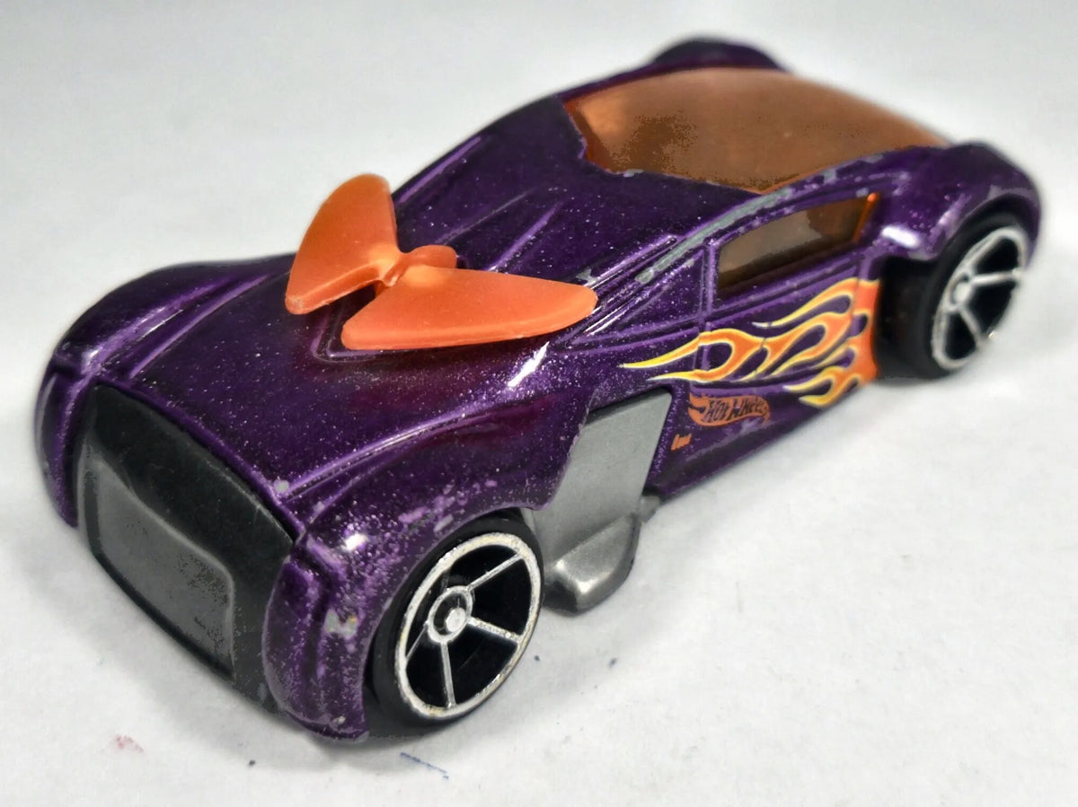 Phantom Racer Hot Wheels 2004 Fioletowy 1:64 – zdjęcie 3