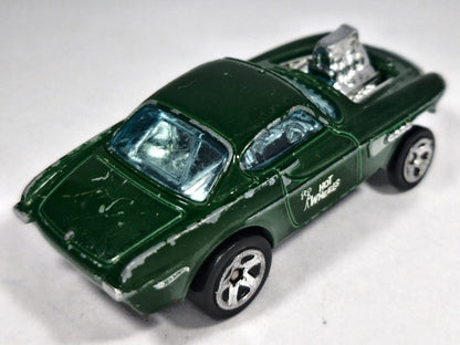VOLVO P1800 GASSER Hot Wheels 2022 HKG27 Zielony 1:62 – zdjęcie 3