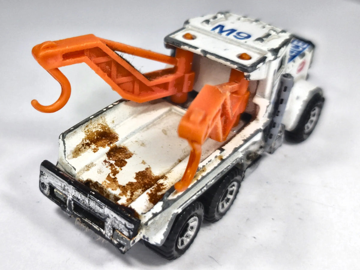 Peterbilt Matchbox 1981 Superfast 1:80 Ciężarówka POLICE Luzak Policja – zdjęcie 3