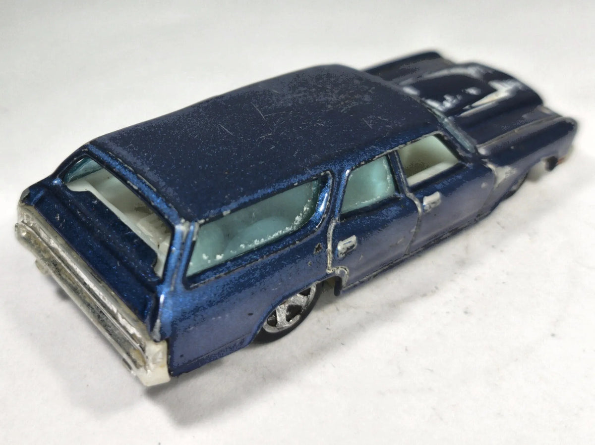 '70 Chevelle Ss Wagon Hot Wheels 2007 New Models 1:64 Luzak Niebieski – zdjęcie 3