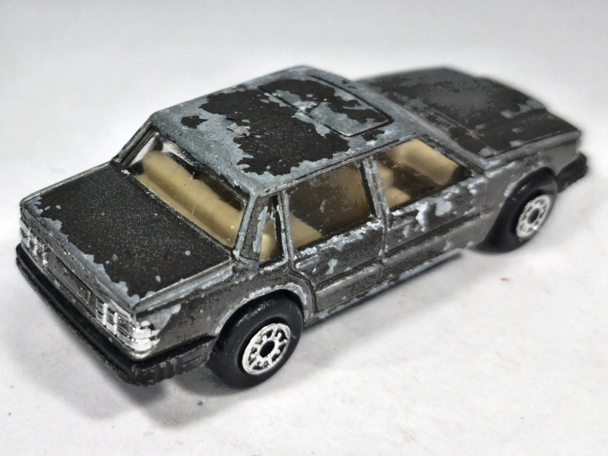 Volvo 760 Gle MC Toy '80 Czarny 1:64 Made in Macau – zdjęcie 3
