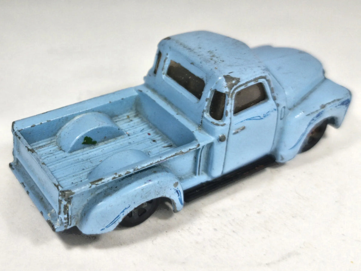 ’52 Chevy Pickup Hot Wheels 2014 1:64 Pickup Luzak Niebieski – zdjęcie 3