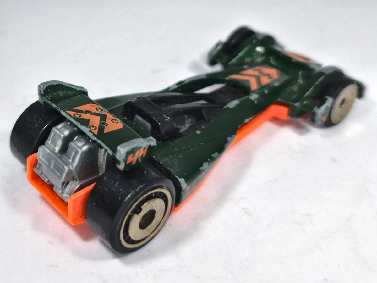 Hot Wired Hot Wheels 2021 Mainline 1:64 Zielony Wyścig – zdjęcie 3
