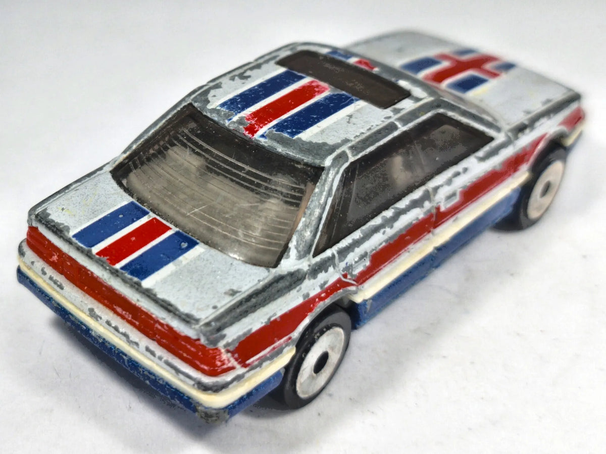 Rover Sterling Matchbox 1987 Lasers 1:60 Luzak Srebrny – zdjęcie 3