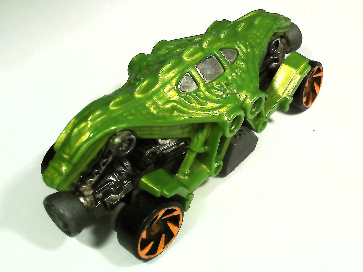 DOUBLE DEMON, Hot Wheels 1985, Resoraki, Die cast, Zielony 1:64 – zdjęcie 3