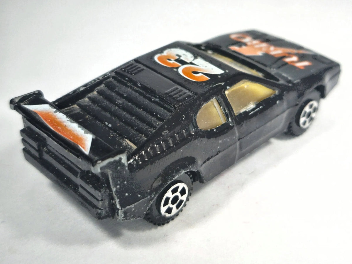 Jak BMW M1 z 1982, High Speed, Die cast M3, TURBO 23, Czarny 1:64, Resoraki – zdjęcie 3