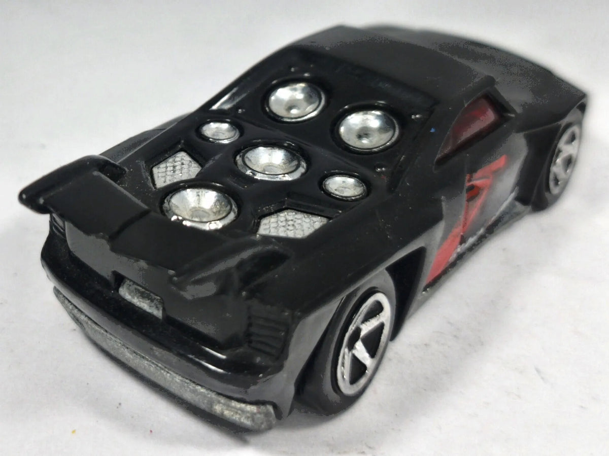 Bassline Hot Wheels 2001 Track Stars 1:64 Luzak Czarny – zdjęcie 3