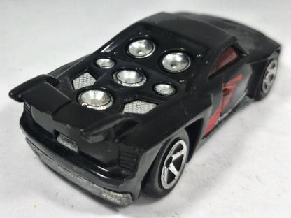 Bassline Hot Wheels 2001 Track Stars 1:64 Luzak Czarny – zdjęcie 3