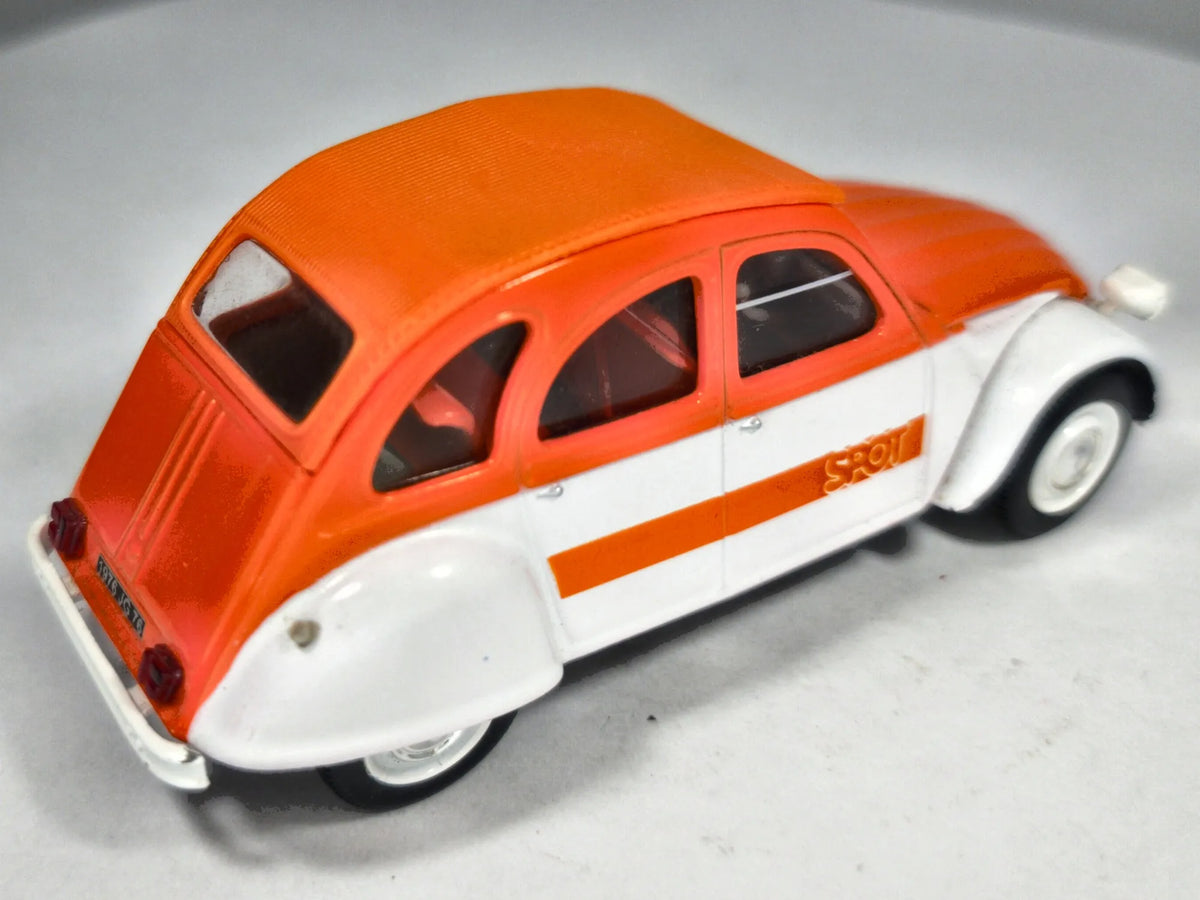 Citroen 2Cv 4 Norev 2003 Pomarańczowy 1:43 SPOT – zdjęcie 3