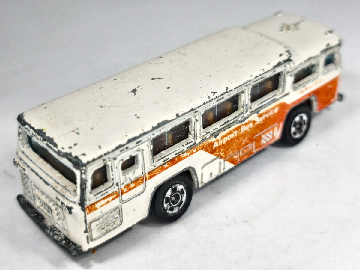 Autobus FUJI SEMI-DECKER TYPE BUS Tomica '70 Biały 1:148 2xMetal – zdjęcie 3