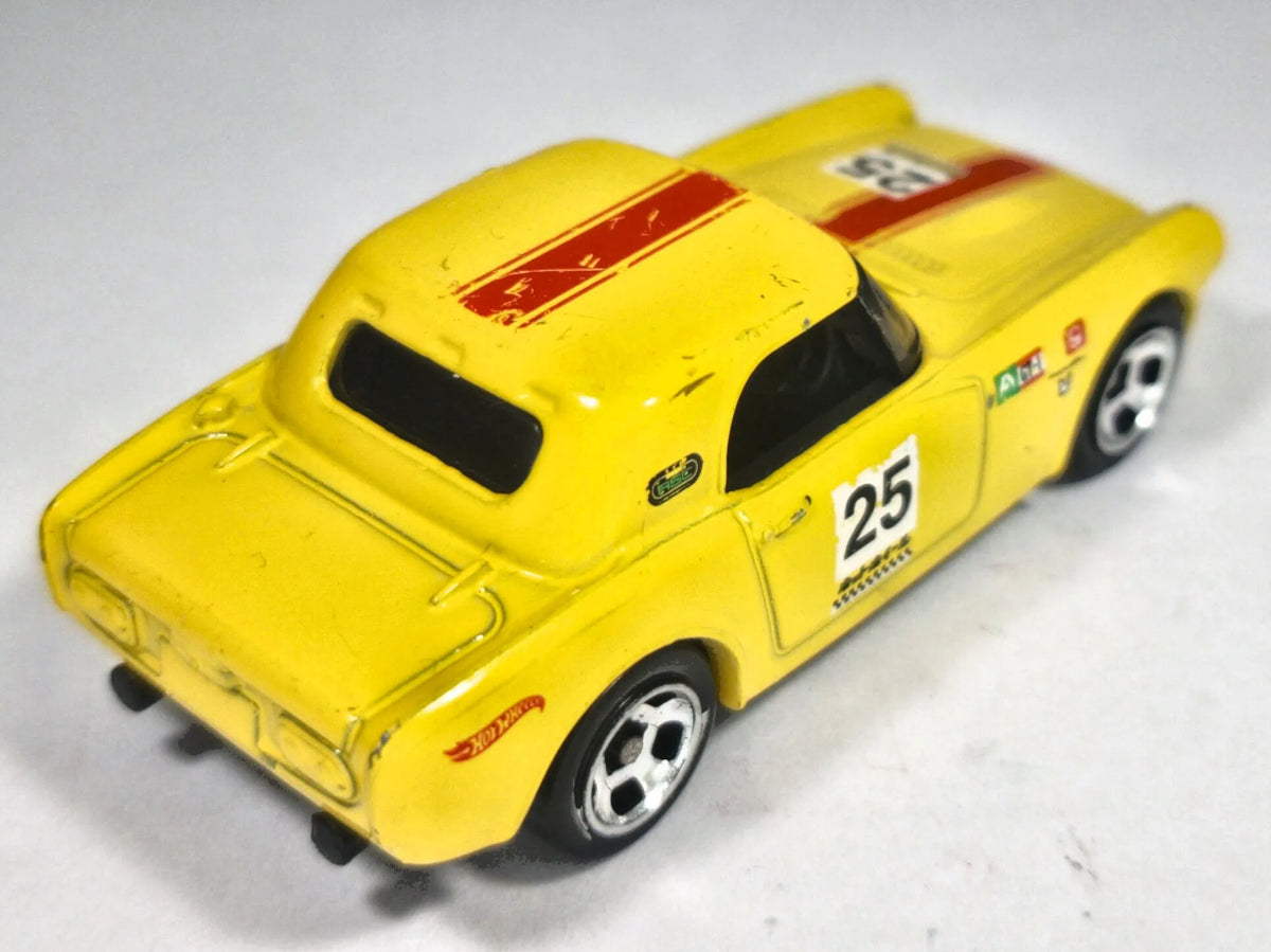 HONDA S800 RACING, Hot Wheels 2024, Die cast HRY58, Żółty, 1:64, Resoraki – zdjęcie 3