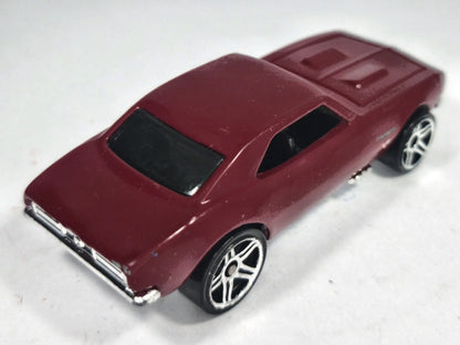 '67 CAMARO, Hot Wheels 2018, Die cast DTY99, Bordowy, 1:64, Resoraki – zdjęcie 3