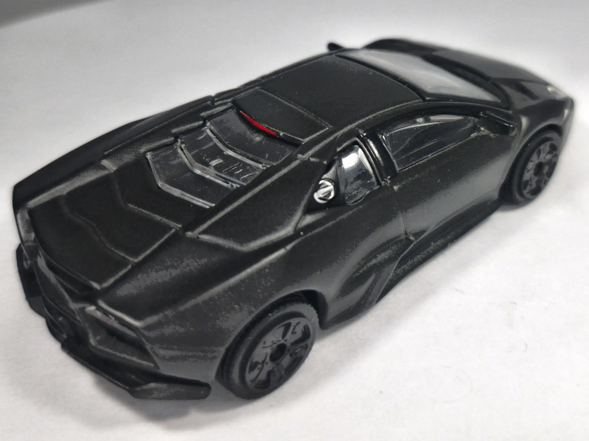 LAMBORGHINI REVENTÓN, Bburago, Die cast, Czarny, 1:43, Resoraki – zdjęcie 3