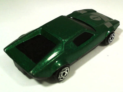 Jak Detomaso Pantera, Vintage Model Die Cast 03/06, Resoraki, Zielony, 1:64 – zdjęcie 3