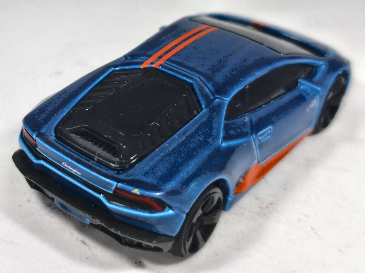 Lamborghini Huracán LP 610-4 Majorette 1:64 Luzak Niebieski – zdjęcie 3