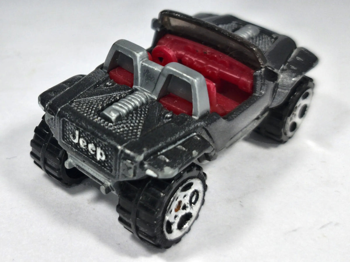Jeep Hurricane Matchbox 2004 Czarny 1:58 – zdjęcie 3