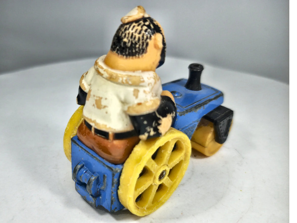 Brutus Bluti Popey Road Roller Matchbox 1973 Niebieski 1:55 Made in England – zdjęcie 3